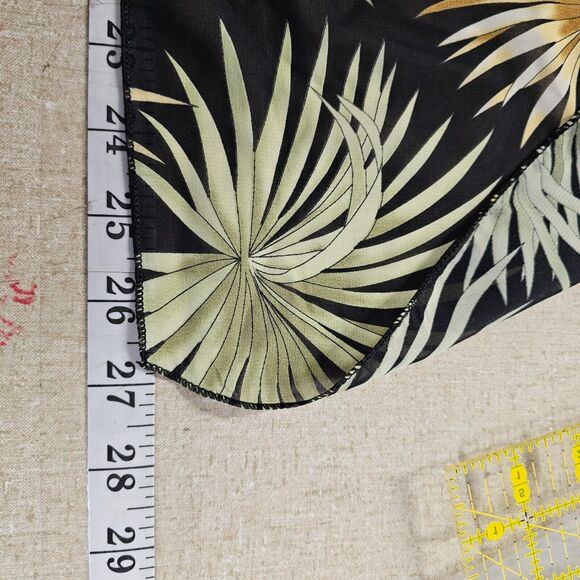 Your Best Look Womens Swimsuit Tankini w/ Coverup Size 8 Tropical Resort - Picture 16 of 16